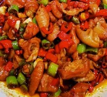 Spicy Pig Intestines Stir-fry