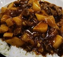 Beef and Potato Rice