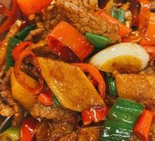 Spicy Pot Lamb Stir-Fry