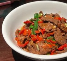 Stir-fried猪 Liver with Lean Pork