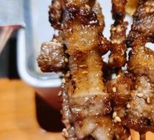 Grilled Tender Beef on Iron Plate