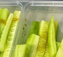 Sweet Bean Sauce Cucumber Sticks