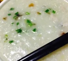 Century Egg and Pork Belly Pot Rice Porridge