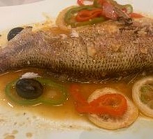 Mediterranean Baked Sea Bass