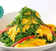 Safflower Stir-Fried Eggs