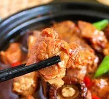 Braised Pork Rib Rice