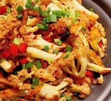 Spicy Cauliflower in Hot Pot