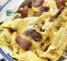 Egg and Barbecue Pork Stir-fry