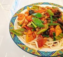 Leek and Pork Noodles