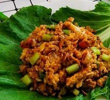 Potato and Chili Sauce Rice