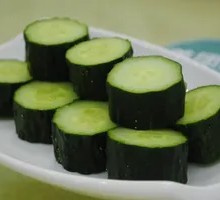 Diced Cucumber