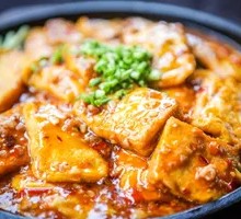 Homemade Tofu with Sauce Coating