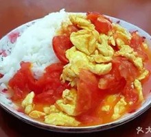 Tomato and Egg Rice Bowl