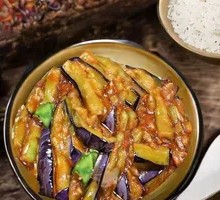 Minced Pork with Eggplant Rice Bowl