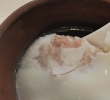 Century Egg and Pork Dumpling Pot Soup