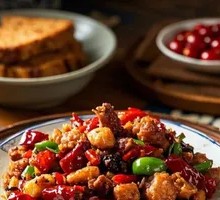 Dry-Fried Spicy Chicken