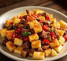 Nang Ding Stir-Fried Meat