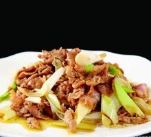 Scallion Stir-Fried Lamb