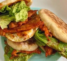 Pork tenderloin sandwich