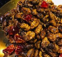 Spicy Silkworm Pupa