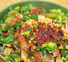 Ham Oil-Poured Noodles