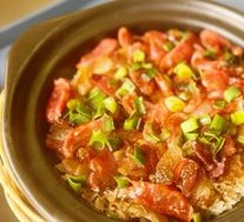 Cured Meat Clay Pot Rice