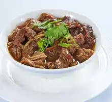 Braised Beef Tendon and Brain