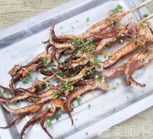 Grilled Squid Tentacles