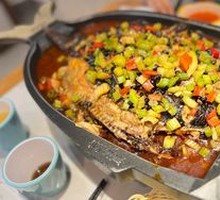 Stinky Bean Sauce Grilled Fish