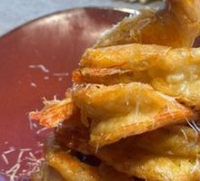 Cheese Crusted Shrimp