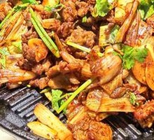 Grilled Lamb Shoulder