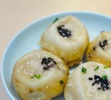 Fresh Shrimp and Pork Pan-Fried Dumplings