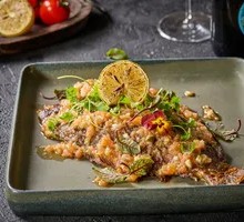 Pan-seared Tilefish with Fennel Head Italian Tomato Sauce