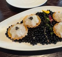 Caviar One-Bite Fish Sashimi