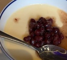Red Bean Double-Layer Milk Pudding