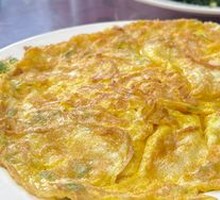 Pan-fried Egg with Greens