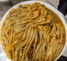 Pork Rib and Green Bean Rolls