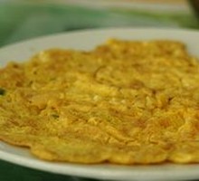 Pan-fried Egg with Greens