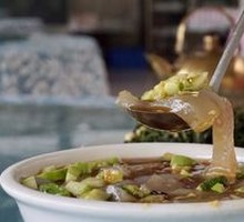 Homemade Cold Tapioca Noodles