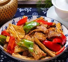 Braised Pork with Tofu Skin