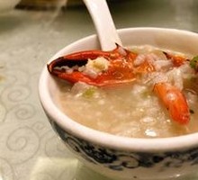 Scallop and Shrimp Crab Rice Porridge