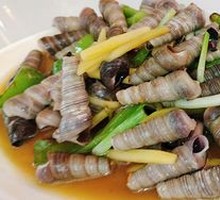 Stir-fried Snail with Ginger and Scallion