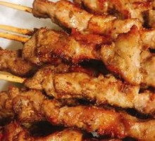 Charcoal-Grilled Lamb Tendons