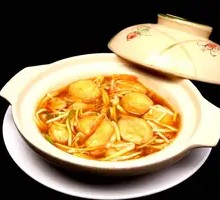 Enoki Mushroom and Tofu Casserole