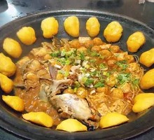 Stewed Fish in Iron Pot