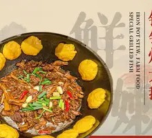 Stewed Goose in Iron Pot