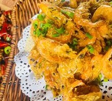 Crispy Fried Small River Shrimp