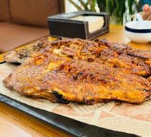 Charcoal-Grilled Ice Spring Rainbow Trout