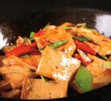 Spicy Tofu with Thousand Layers