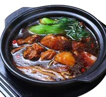 Stewed Chicken with Brown Sauce